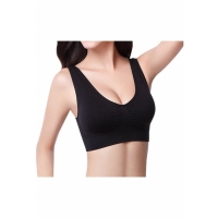 Bustiera confortabila, negru, marime 3XL, Vivo, T2107